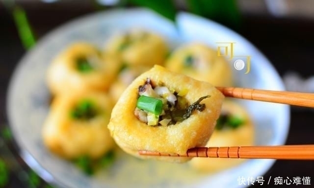 餐馆|油豆腐这么做你估计没尝过,农家餐馆里卖30元,2分钟你就能学会