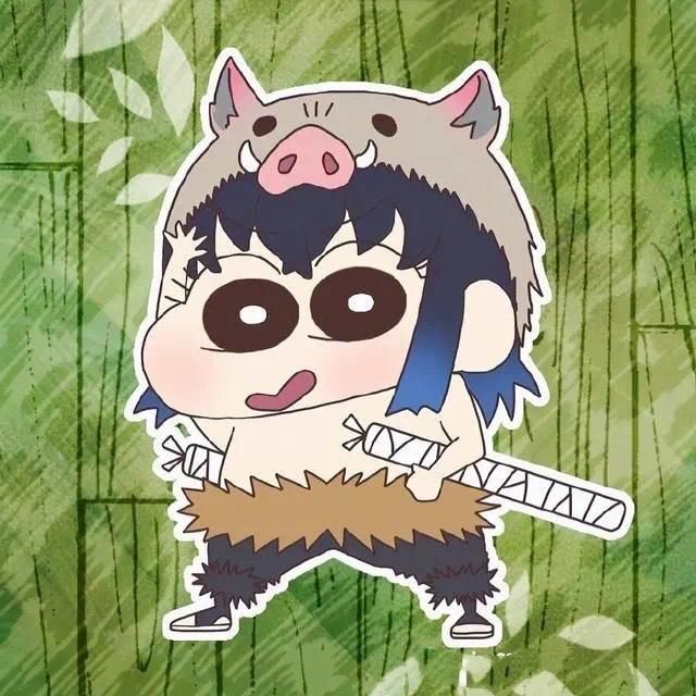 川玄弥|鬼灭之刃:全员变蜡笔小新,祢豆子太可爱,只有他小新也驾驭不了