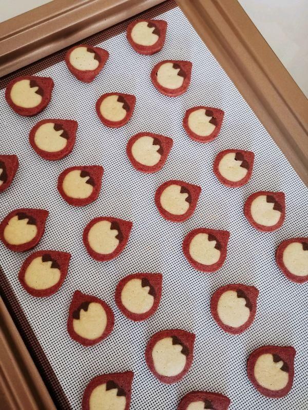 切片曲奇｜小红帽｜哄娃利器｜制作简单｜无需色素更健康