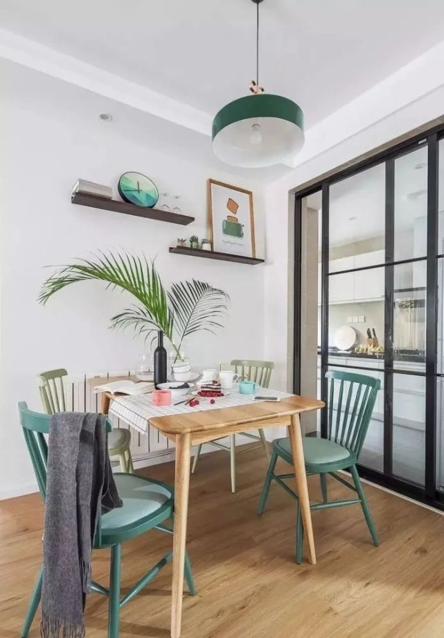 婚房|85㎡清新简约北欧婚房,书房+储物间,阳台的作用大了去了!