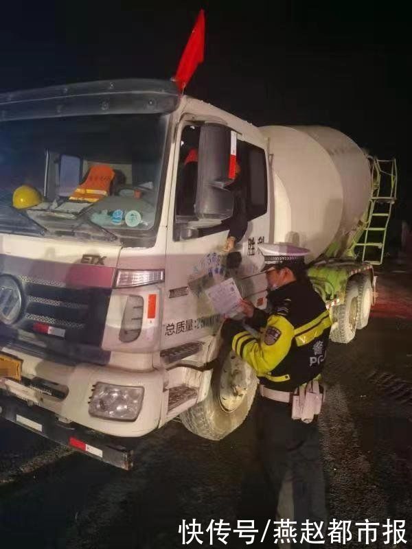  货车|石家庄交警严控黄牌货车交通违法