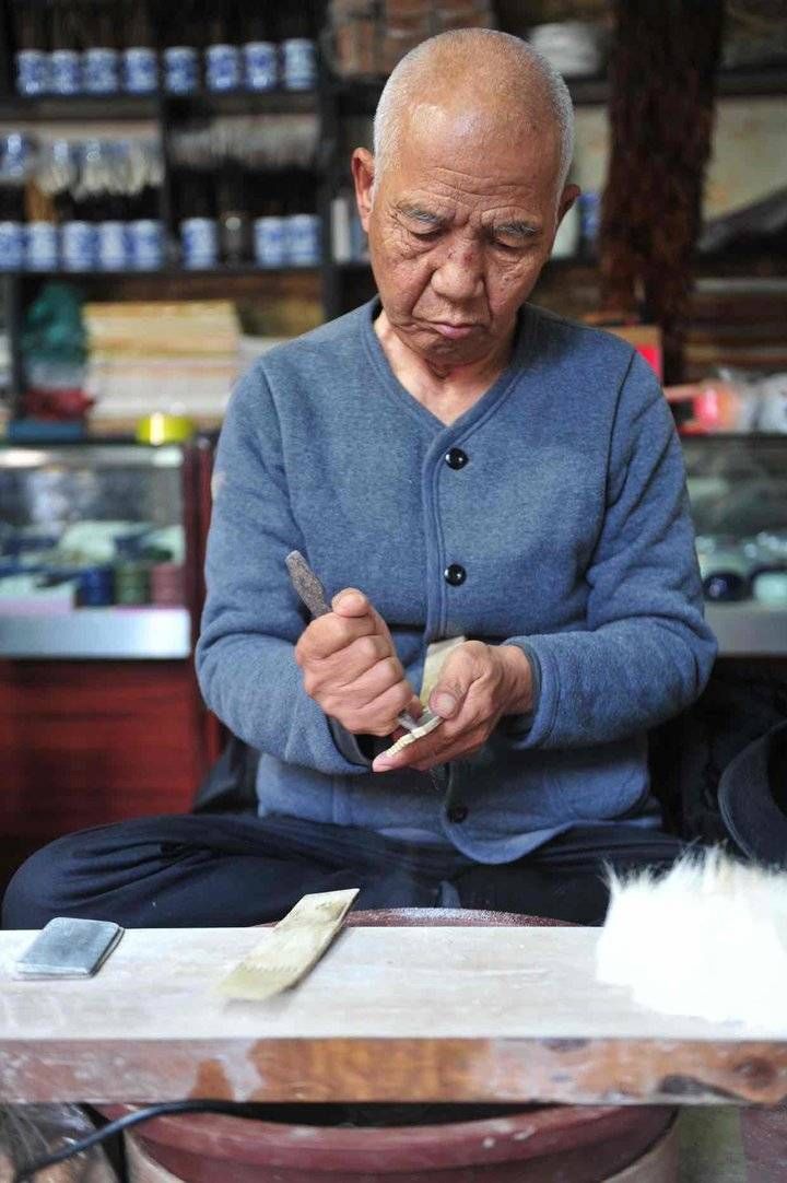 非物质文化遗产&东昌毛笔聊城一绝，制作工艺有多复杂？