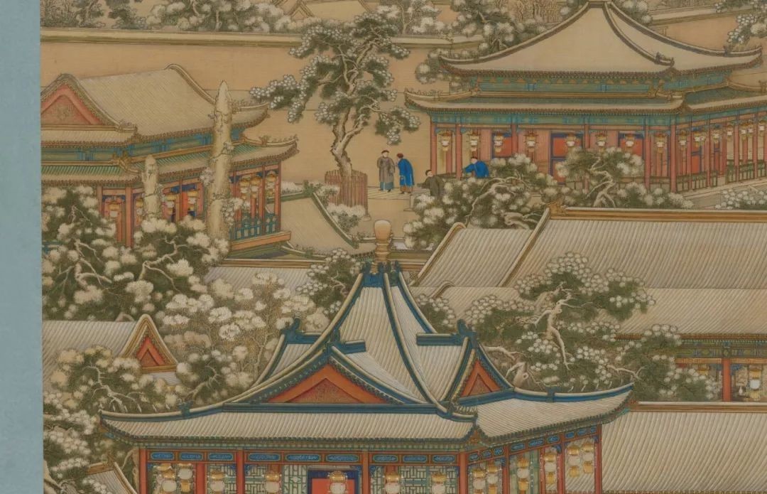 清代《萬國來朝》 圖