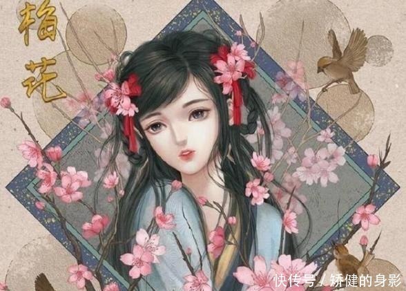 绝色|画师将花朵拟人变成美少女，昙花是绝色仙女，只有玫瑰花最特别