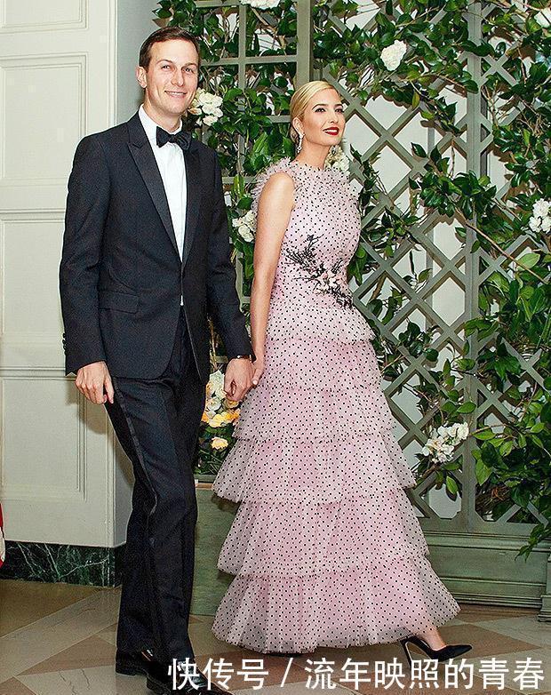 亮片裙|伊万卡1万8银色亮片裙好闪耀,惊艳如美人鱼,比模特都美