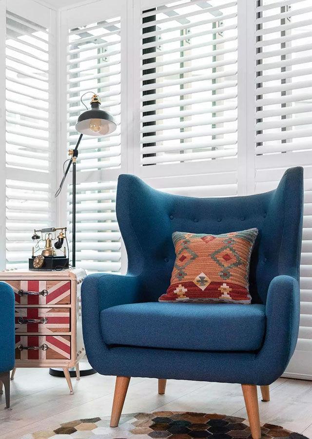 吧台|126平三室，餐厅壁炉，厨房吧台，主卧床头壁柜，都说喜欢