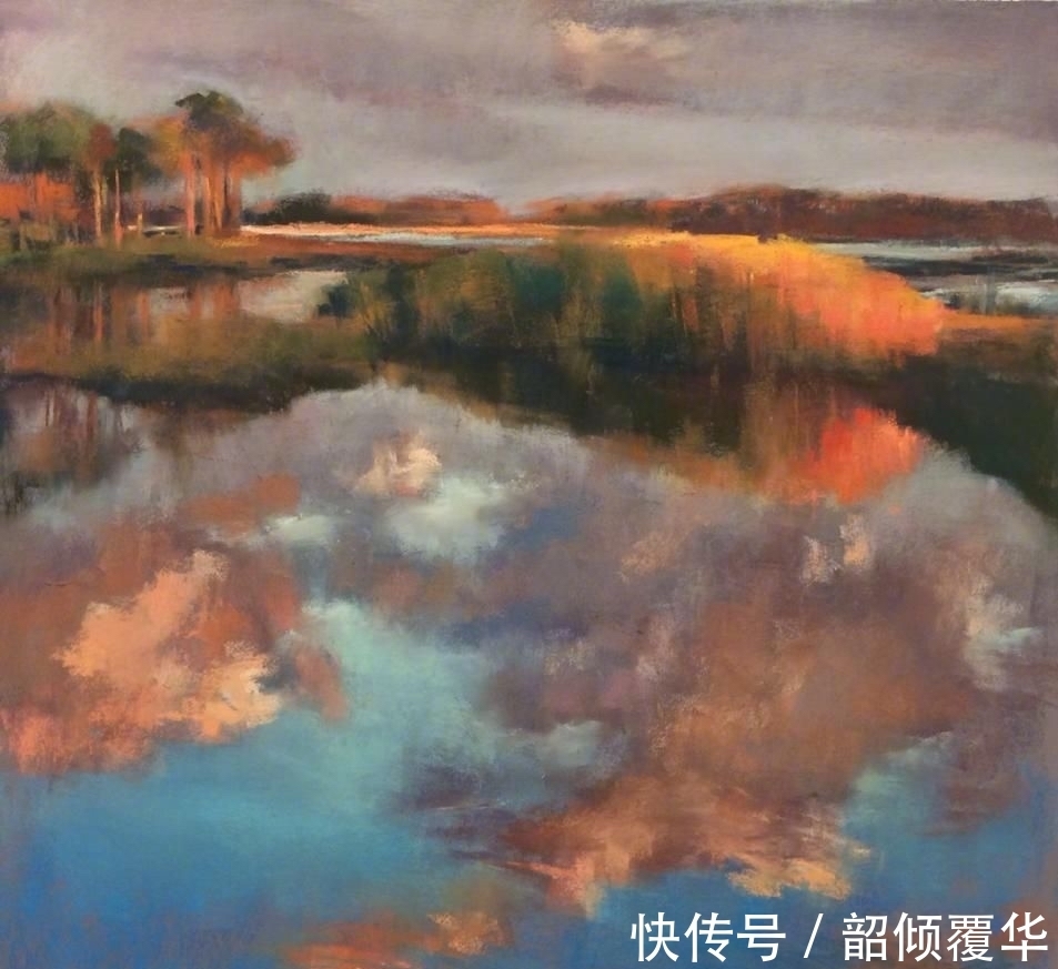 色粉|杰出的色粉风景画家林·阿塞尔塔作品