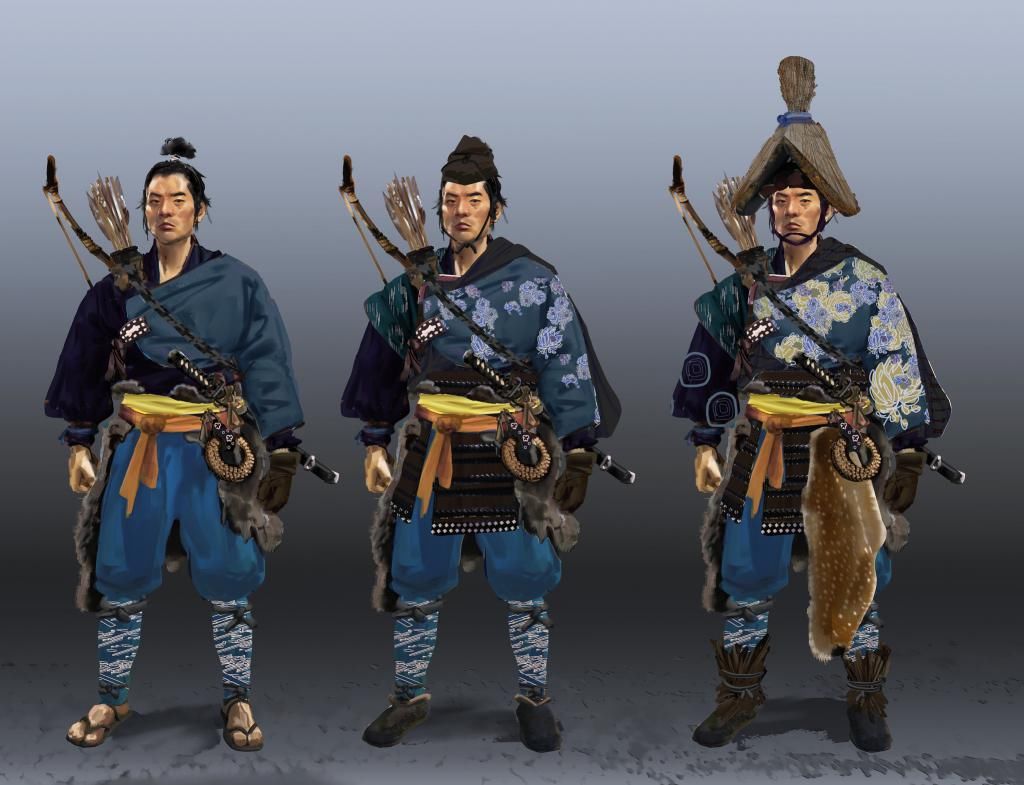设计|《对马之魂》首席概念美术分享设计图和设计理念