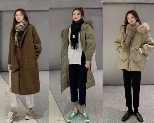  选择|怕冷的女生，秋冬大衣棉服这样穿，休闲舒适又好看