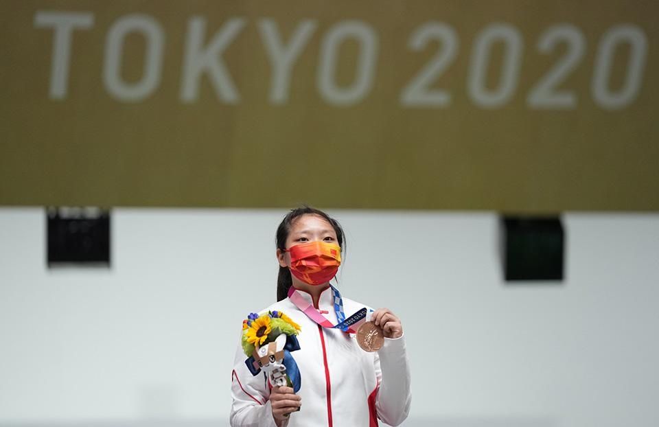 射击|首次奥运之旅开门红 上海小囡姜冉馨射击摘铜