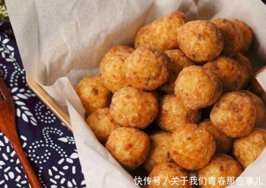 可口|炸肉丸子,用面粉还是淀粉?都没用对,换成它,酥软可口,不油腻