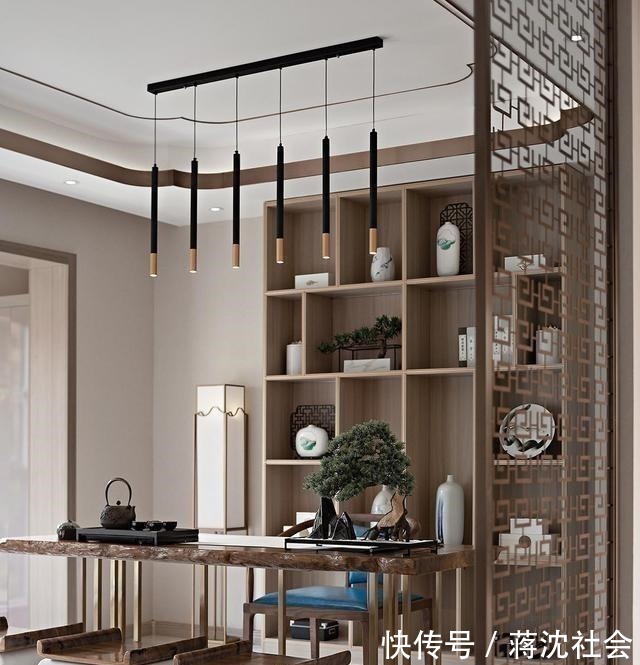 新中式|这才是豪宅,138㎡最美新中式,里面的客厅设计,太过惊艳!