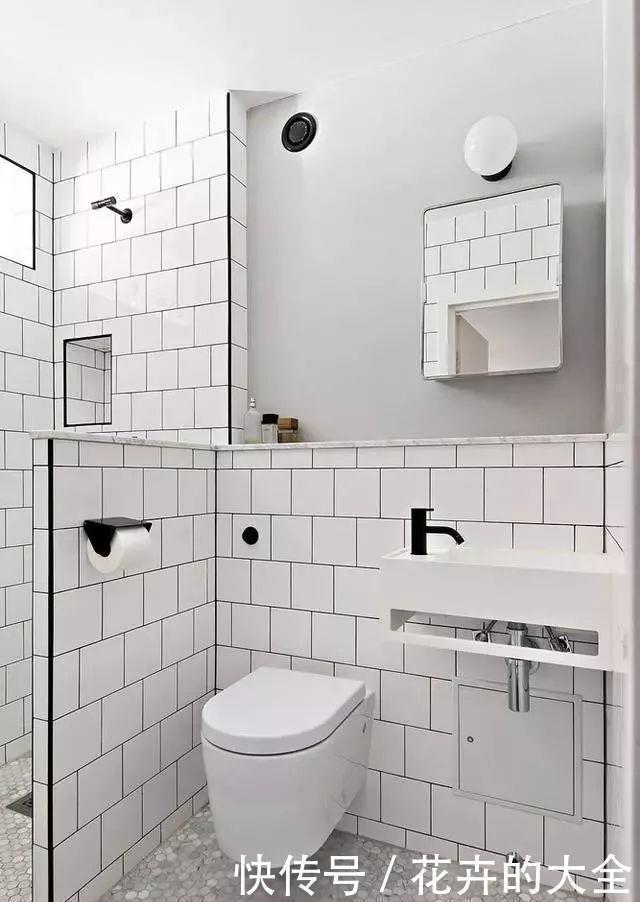 浴室|嫌卫生间太小?现在都这样设计,怪不得她家看上去空间大一倍!