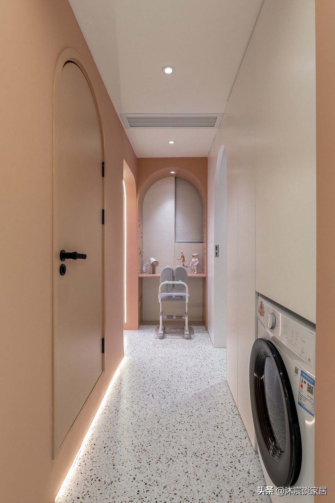 沐宸|看老破小如何“脱胎换骨”？重装34平小家，有三室有阅读区，惊艳