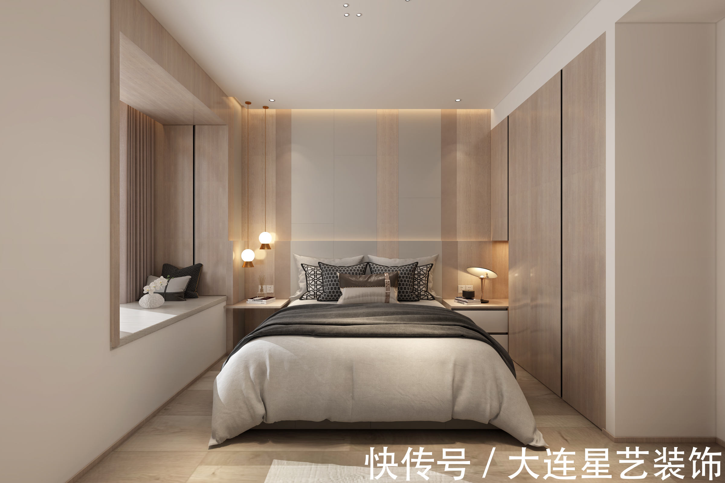 河口湾89㎡日式风格|大连装修| 河口湾