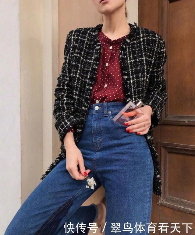 小个子别乱穿大衣，这位身高155博主就很厉害，照穿显高还时髦