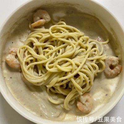 白酱意面（减脂期可以吃的意面）