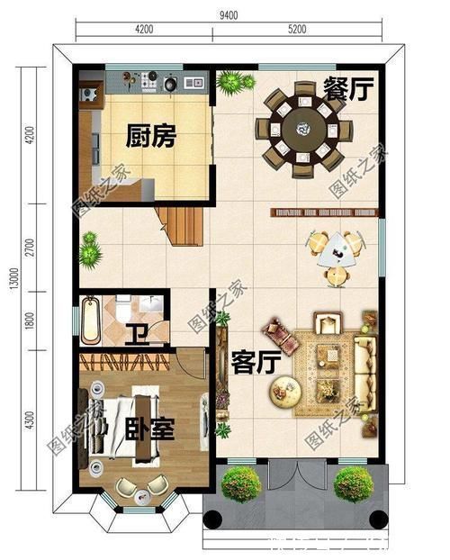 户型|北方能建的二层楼房,不用再羡慕别人家的房了,咱们也能建