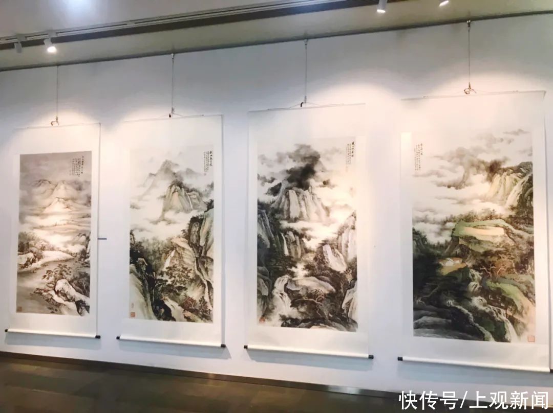  开幕|洪杰中国画作品展开幕