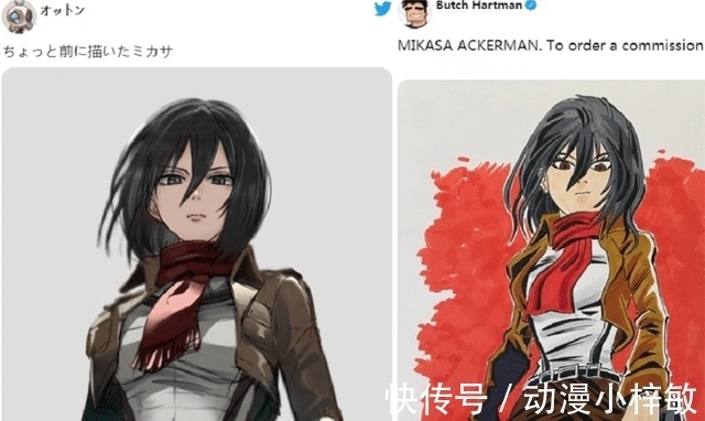 动画师|知名画师抄袭《进击的巨人》画作,绘画水平一言难尽,却想高价出售