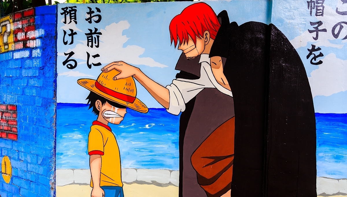 路飞|海贼王,路飞与凯合体