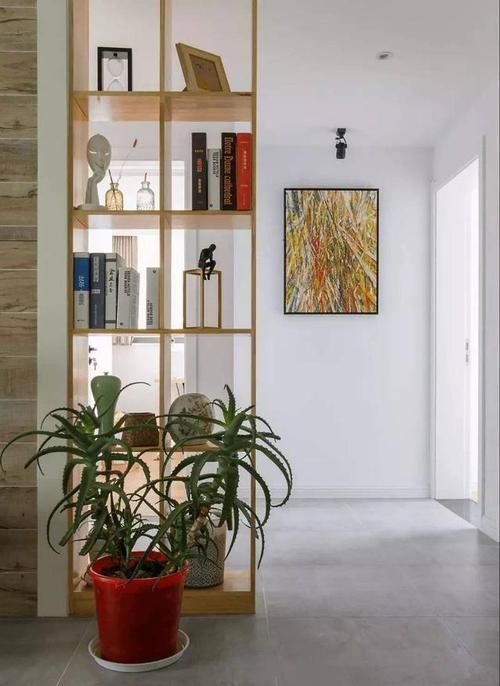 入户|入户玄关别做鞋柜了,好的玄关搭配合适的隔断,才是最棒的