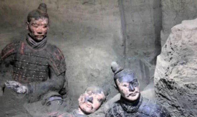 秦始皇陵|秦始皇陵出现一张“神秘脸”,5分钟后消失了,考古队:我们错了