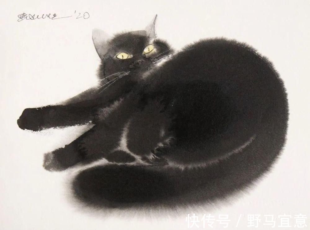 nova$专画“不正经”国画的老外,竟被10万人狂热追捧,看完作品立马佩服不已~