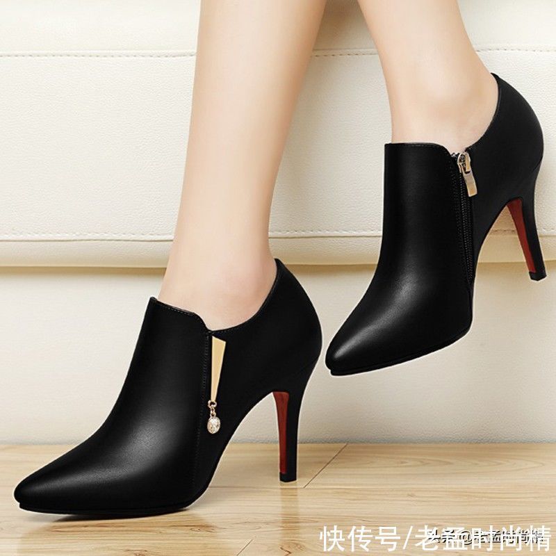 水钻|三四十岁的女人鞋子别穿太俗气,瞧5月上新的高跟鞋,高雅又减龄
