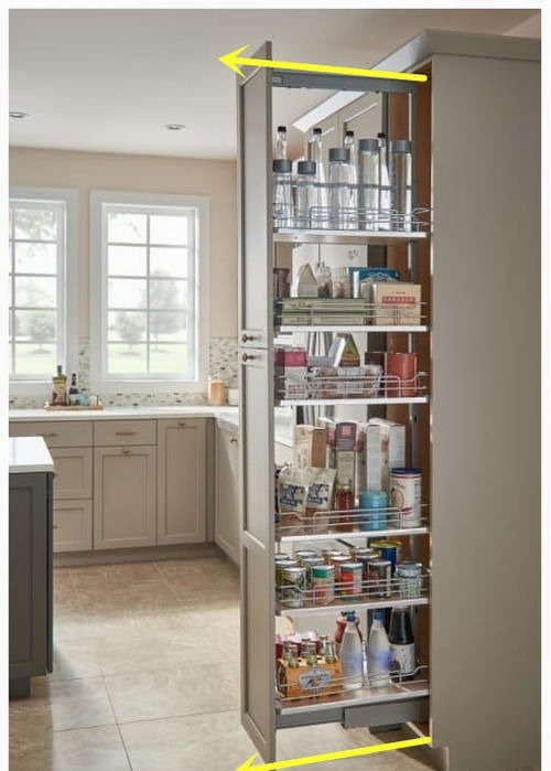 家政柜|再装修，我一定给橱柜留50公分打高柜，有了它厨房能少打4个柜子