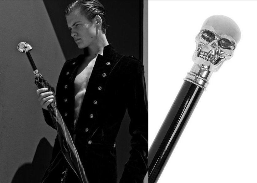 别致暗黑系,来寺库看看AlexanderMcQueen晴雨伞