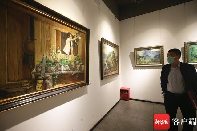 谢耀庭从艺70年美术作品回顾展海口开幕 精选从艺70年来各个时期作品