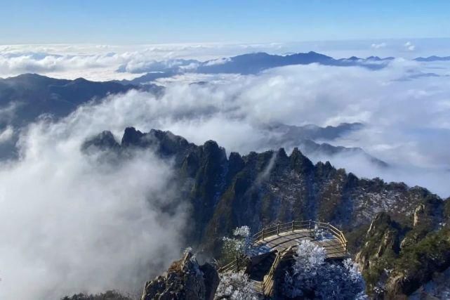 老君山初春限定云海登场