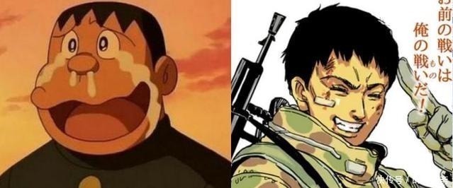 胖虎|当哆啦A梦的主角都长大后,胖虎参军,静香让人有初恋的感觉