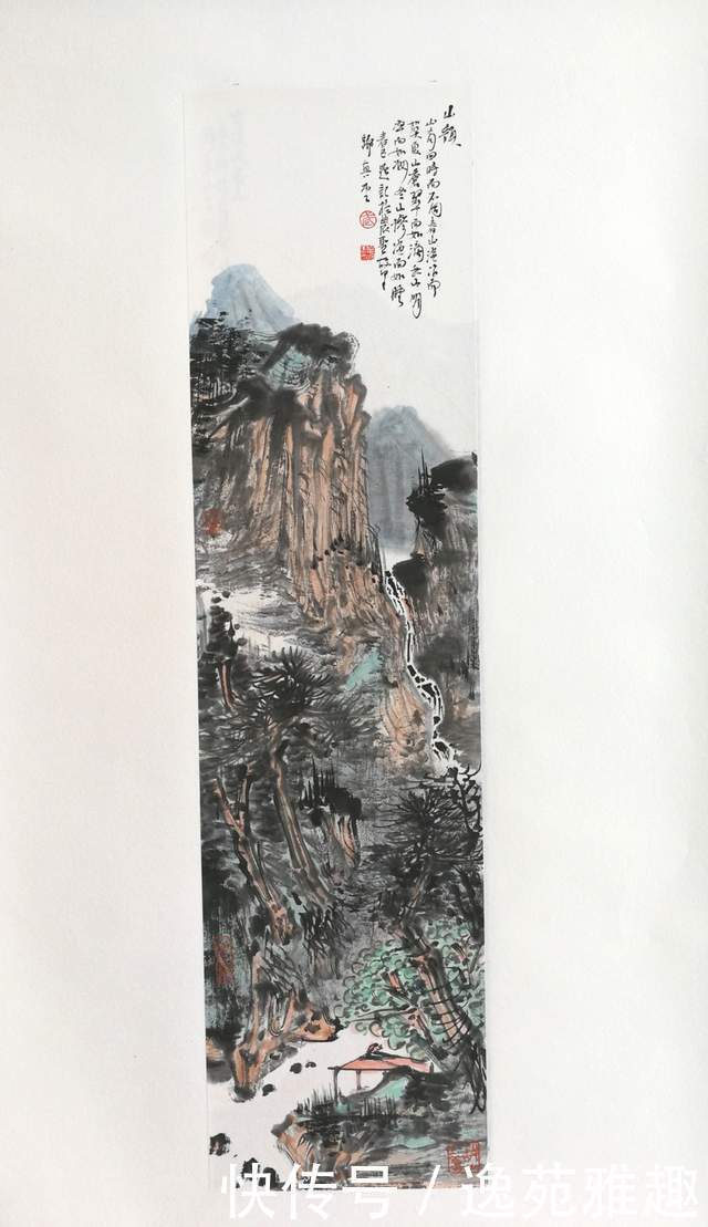  以山水为|「画作欣赏」会当凌绝顶，一览众山小，画家武春玉作品欣赏