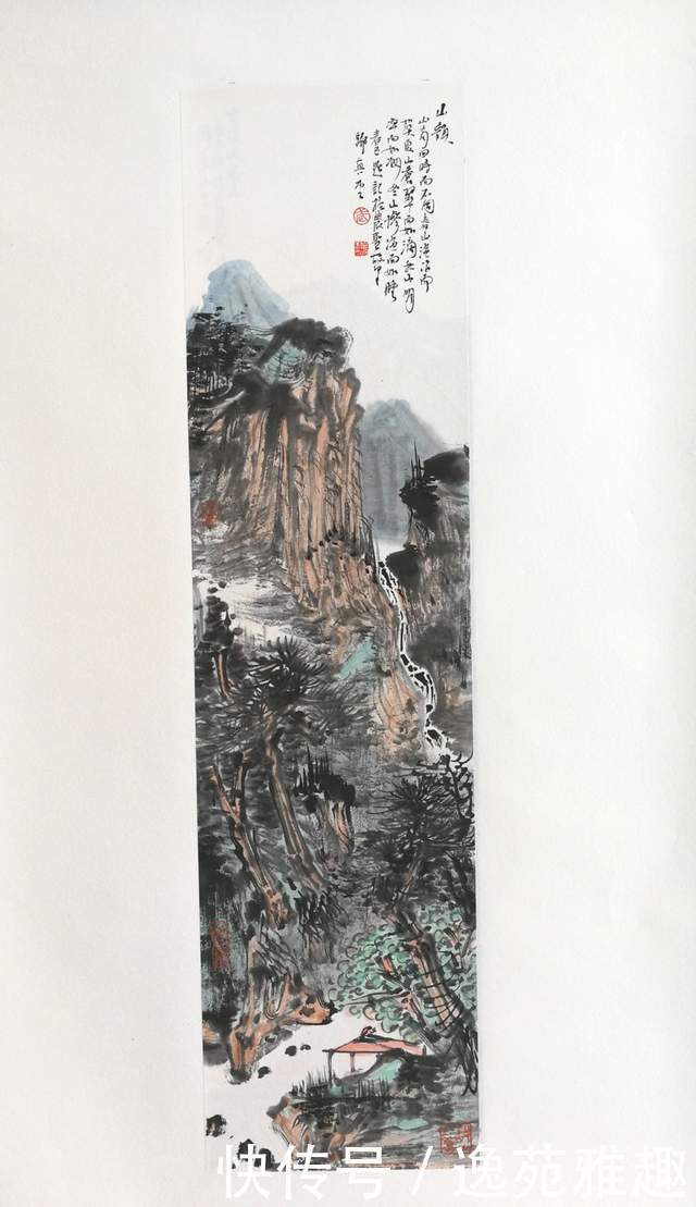 以山水为|「画作欣赏」会当凌绝顶,一览众山小,画家武春玉作品欣赏