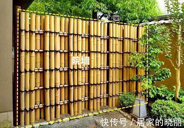 有一方庭院，砍来竹子低成本规划院景，清新雅致怎么看都喜欢