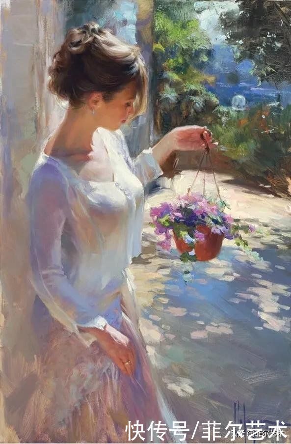 弗拉基米尔&俄罗斯画家弗拉基米尔人体油画里的美女,美得让人难忘