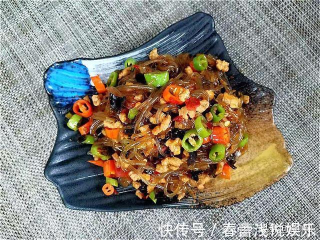 木耳|炒粉条时,别直接下锅,多加1步,粉条根根顺滑,不粘锅,不成坨
