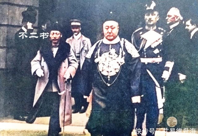 皇室|老照片：清末皇室成员出访国外的景象，买枪炮购军舰受热情接待