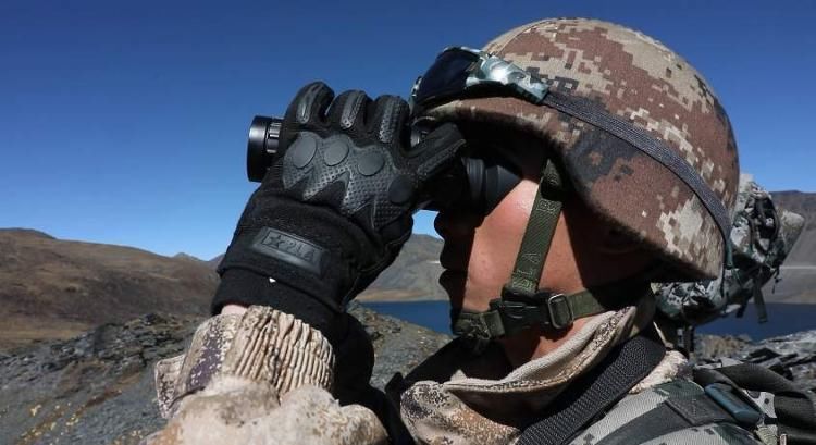 西藏军区某边防|海拔4500多米,边防官兵吃上了自热火锅