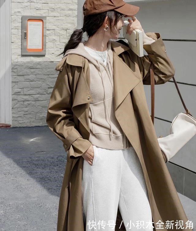 撞衫 风衣+阔腿裤=永不过时的气质精，时髦又高级！