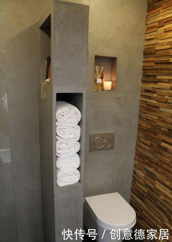 承重墙|不用打柜子，现在越来越多人在卫生间砌25公分壁龛，好处太多了