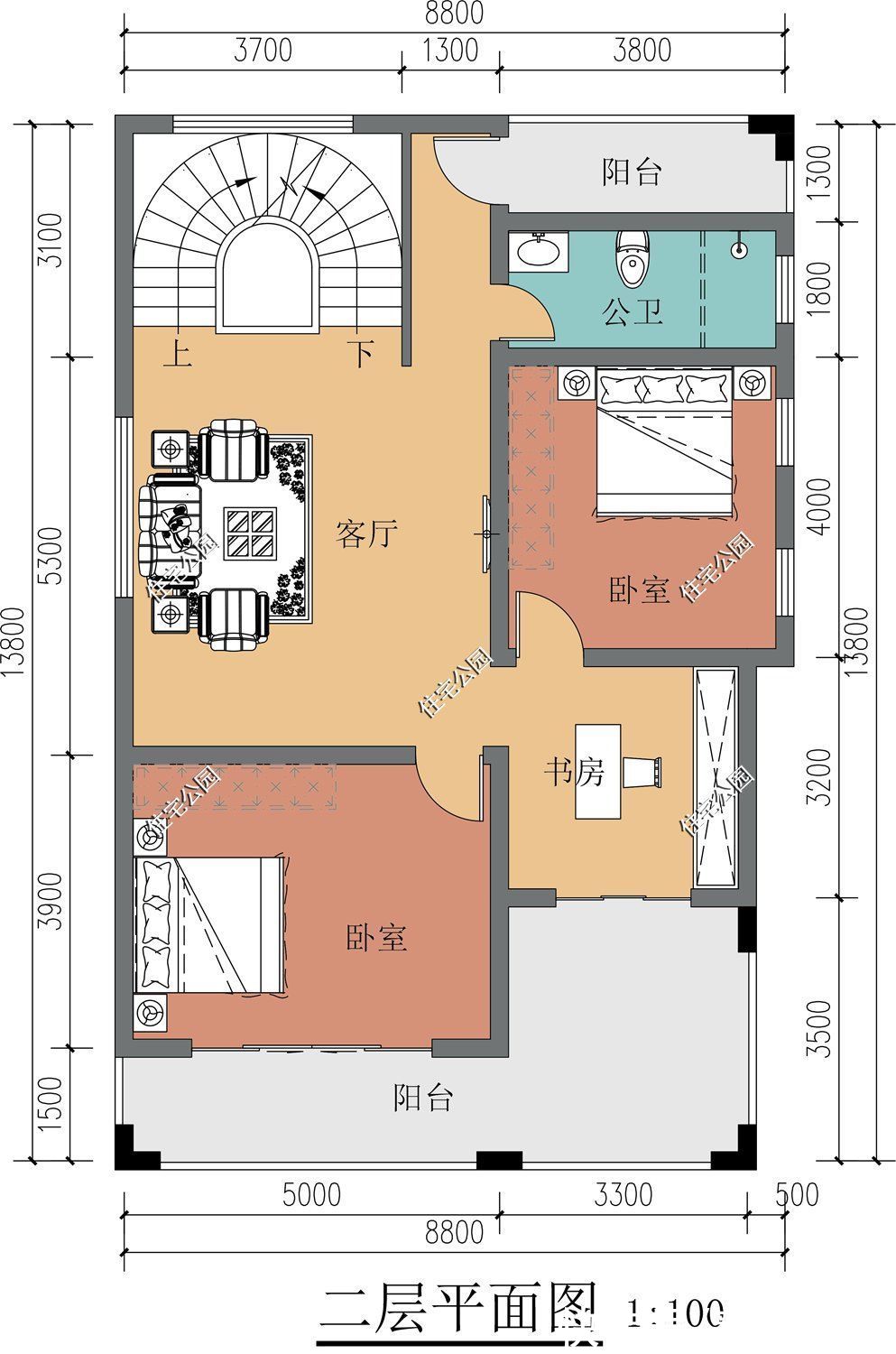 建筑|还在因宅基地小而烦恼？来看看这十套图纸，小天地也有大精彩