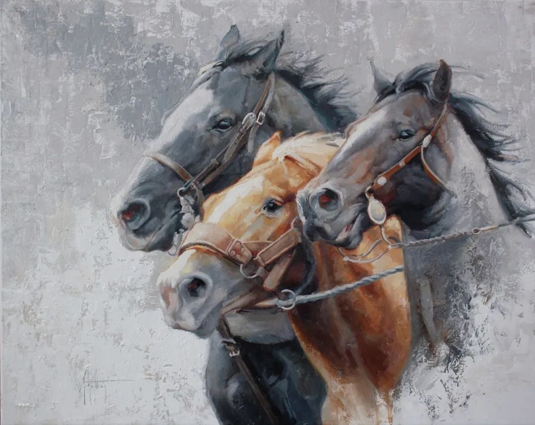 画家|美国90后美女画家,画马堪称一绝!
