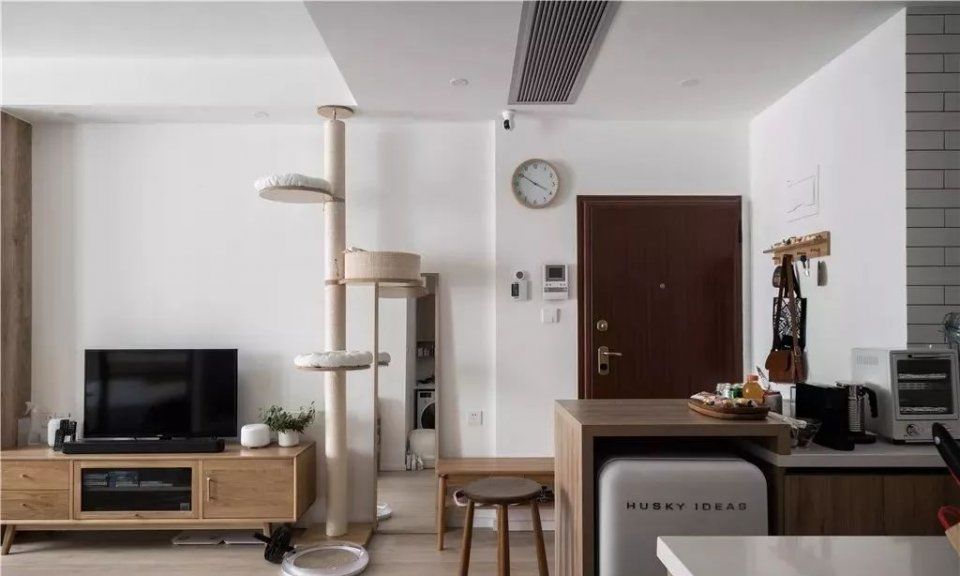 书房|45㎡日式单身公寓，不仅拥有阳光大书房，还有步入式衣帽间！