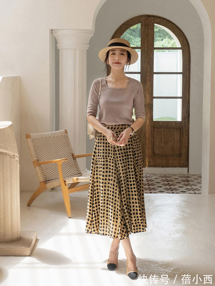 女生|女生一定要精致!推荐12套半身裙早秋搭配,活得漂亮更要穿得漂亮