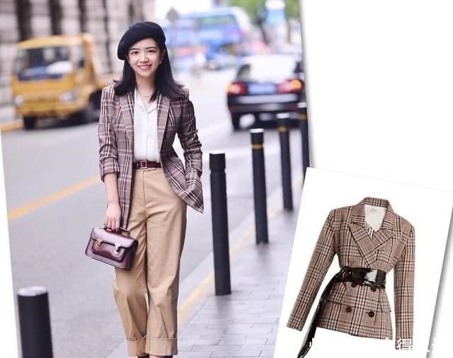 真正会穿的女人,春天穿西装不会配小脚裤,看三木就知道了!