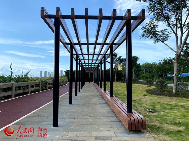 镂空|海口湾“镂空廊亭”被指“不便民” 海旅集团:将整改