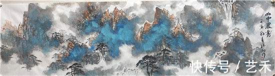 山水画#潋华清辉 墨色成画——著名山水画家徐祥作品赏析